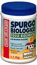 Spurgo biologico SARATOGA fosse biologiche con misurino dosatore barattolo 1,1Kg