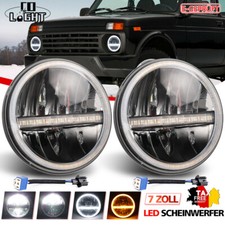 2 fari led 7 pollici omologati