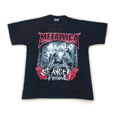 METALLICA T-shirt Vintage St.Anger y2k European Tour Rock Band Metal Taglia L