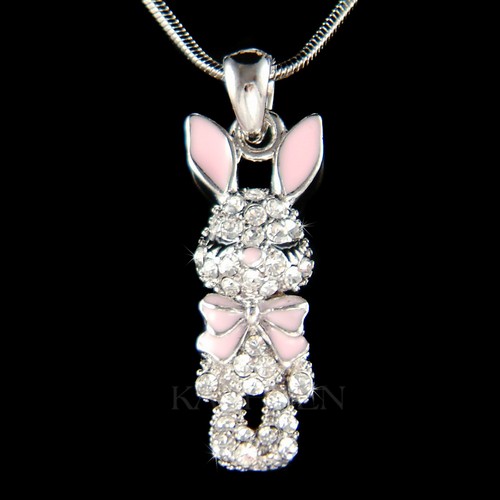 Coniglietto rosa fiocco in - coniglietto,