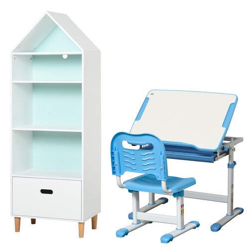Homcom banco scuola - scuola, bambini