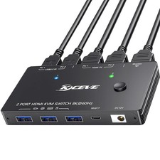 KVM Switch HDMI 8K@60Hz