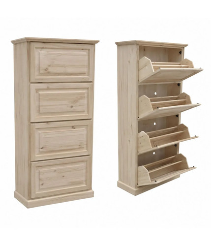 Scarpiera classica legno 4 - legno,