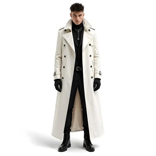 Cappotto trench uomo - , bianco