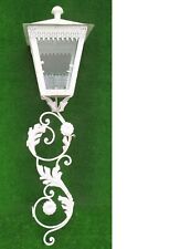 GRANDE LANTERNA LAMPIONE DA ESTERNO IN VERO FERRO BATTUTO A MANO - ARTIGIANALE