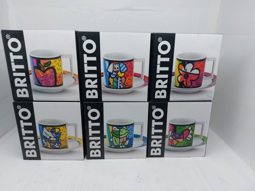 Romero britto tazzina caffè - romero,