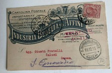 Cartolina Pubblicitaria Industria Budella e Affini Milano c2