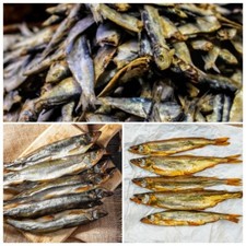 Keeramin essiccato al sole ben pulito pesce secco migliore qualità cibo di mare Ceylon gustoso