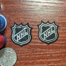 Patch logo NHL 2 piccoli mini