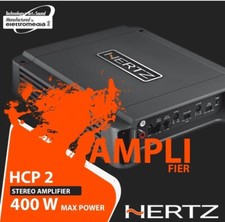 Hertz HCP 2 Linea Compact-Power Amplificatore Stereo Compatto 400W 1/2 Canali