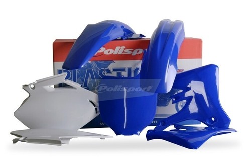 Polisport kit plastiche - mx, blu