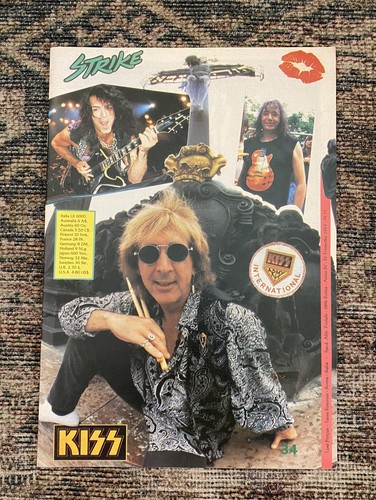 Rare vtg 1994 kiss strike - 1994,