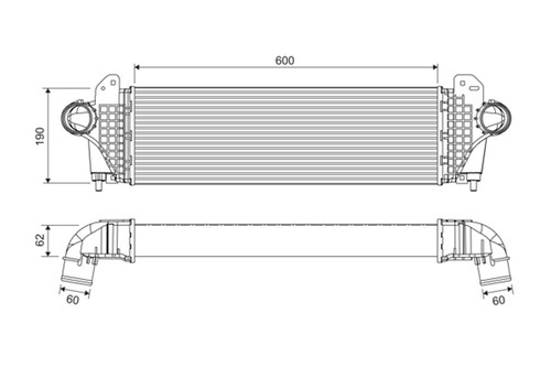 Intercooler valeo 818694 - valeo,