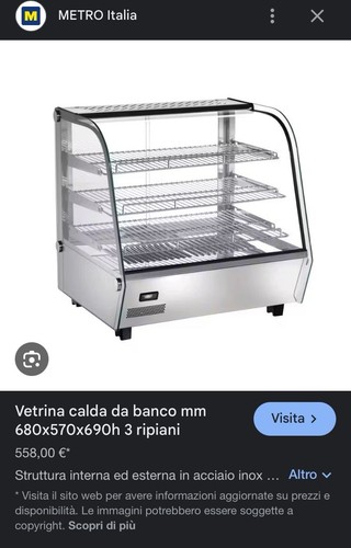 Vetrina calda come nuova - come,