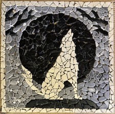 LUPO CON LA LUNA - Rosone