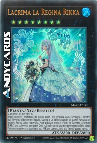 Lacrima regina rikka - lacrima, la