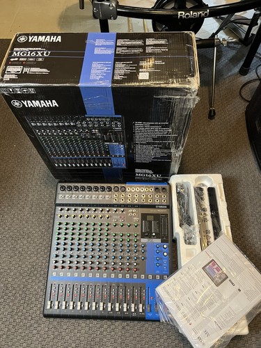 Yamaha mixer mg16xu - yamaha, imballo