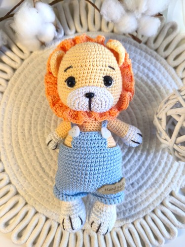 Amigurumi peluche leone - amigurumi,