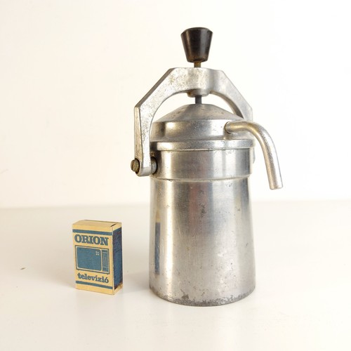 Macchina caffè vintage con - macchina, da