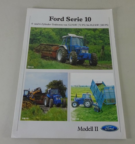 Brochure trattori ford serie - brochure,