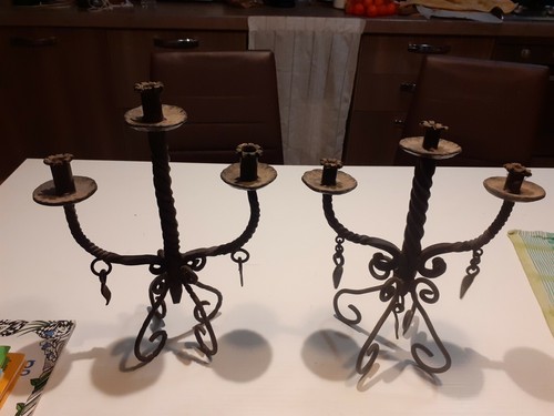 Vecchi portacandele ferro - in, 2