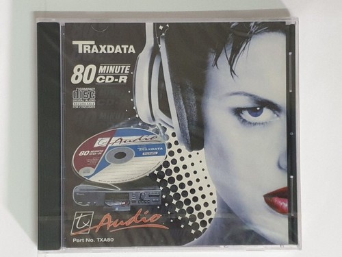 Traxdata audio 80 blank - traxdata, cd-r