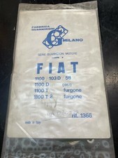 SERIE GUARNIZIONI MOTORE FIAT