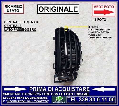 Bocchetta aria centrale - bocchetta, destra