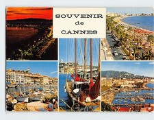 Cartolina Souvenir de Cannes Francia