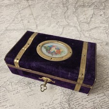 BOITE A DELICES Velours Violet