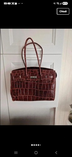 Borsa iconica vera pelle - ,