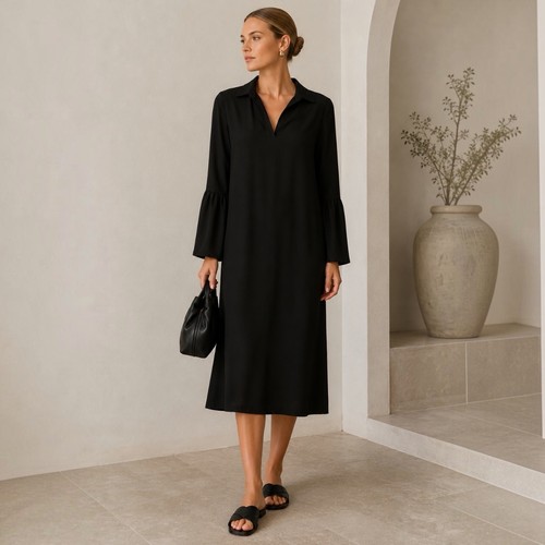 Abito victoria dunn - dunn, nero