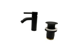 Rubinetto bidet Ideal Standard Ceraline BC197XG, nero opaco MERCE DI SERIE B