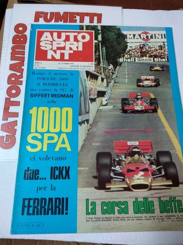 Autosprint anno 1970 - n.20,