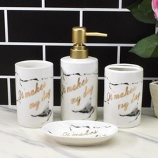 Set Di 4 Ceramica Accessori