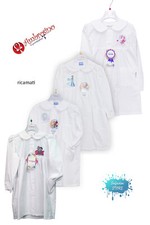 Grembiule scuola bimba bianco AMBROSINO SAVIM - Lol -  Frozen  - Minnie etc...
