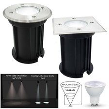 Faretto calpestabile incasso