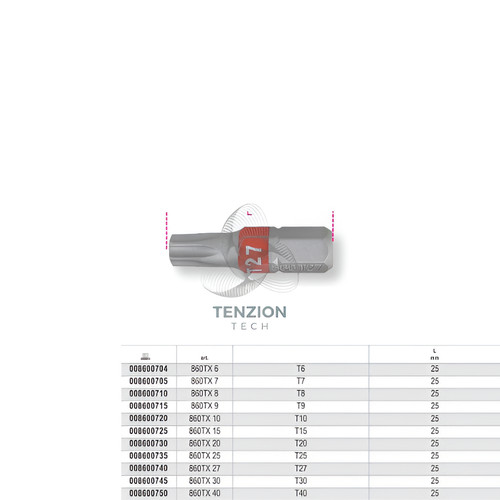 Inserto colorato torx - inserto,