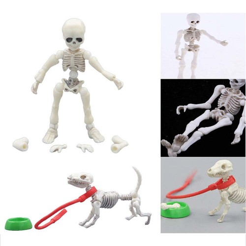 Mini posa scheletro bambola