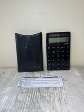 Calcolatrice Celle Solari Canon X Mark I Nera - Testata Ottime Condizioni