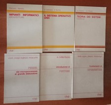 Lotto Libri Di Architettura E Informatica ,Clup Ed