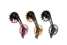 KCNC Gabbia Ruota Puleggia Oversize Bici da Strada per Sram 10s/11s Rosso/Forza/Rivale