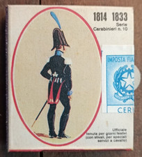 SCATOLA DI CERINI(carabinieri)VINTAGE ANNI 50 della FIAT LUX MOLTO R@R@( leggi )