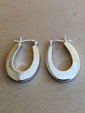 Pendientes de plata de ley