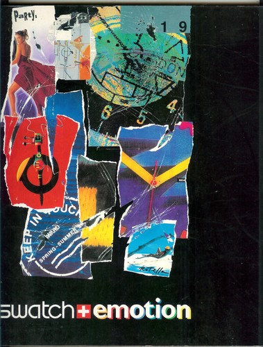 Swatch emotion catalogo mostra - swatch,