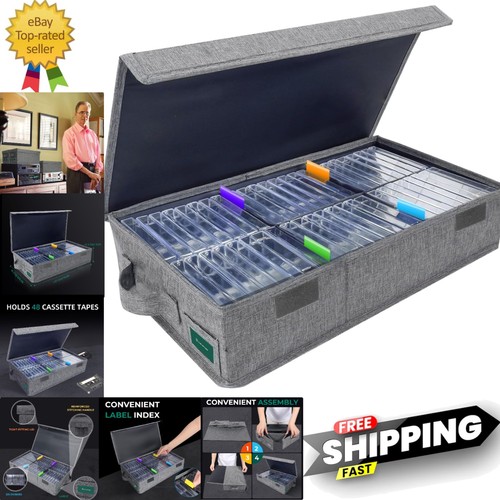 Cassette tape storage box - tape,