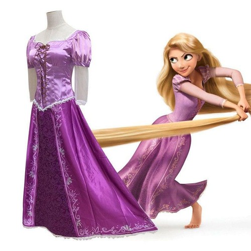 Costume rapunzel vestito - rapunzel,