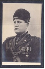 Cartolina Fotografica Duce