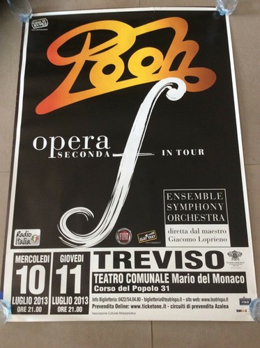 Pooh poster concerto tour - -,