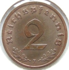 Moneta Reich Tedesco 3° Reich